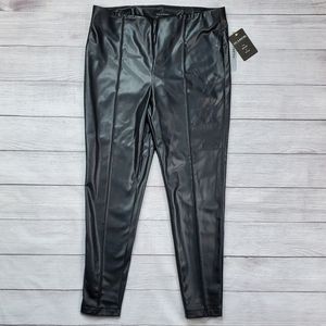 Zac & Rachel Pants Skinny Faux Leather
